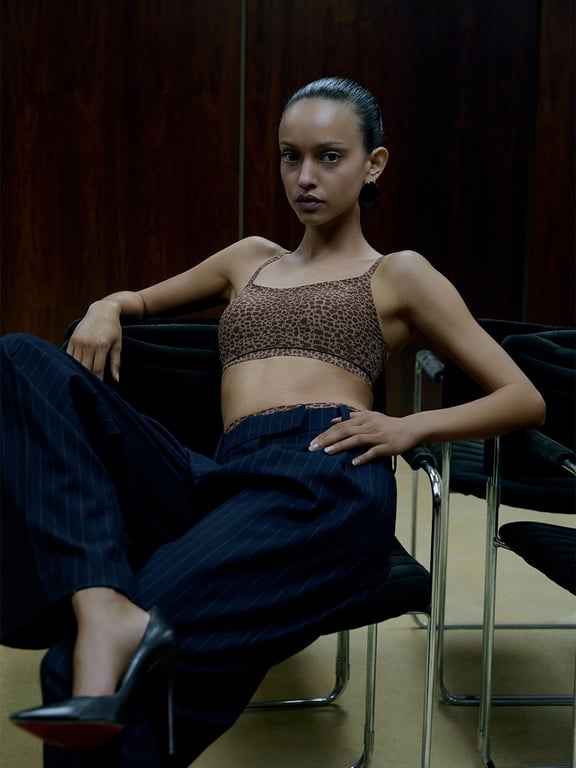 Softstretch Scoop Padded Bralette Wild Brown - 6