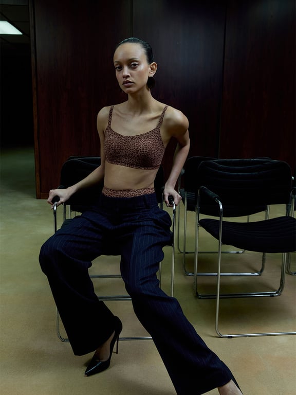 Softstretch Scoop Padded Bralette Wild Brown - 5