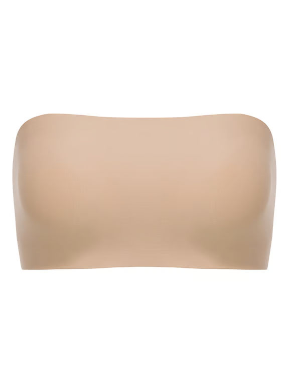 SoftStretch Padded Bandeau Nude Sand - 1