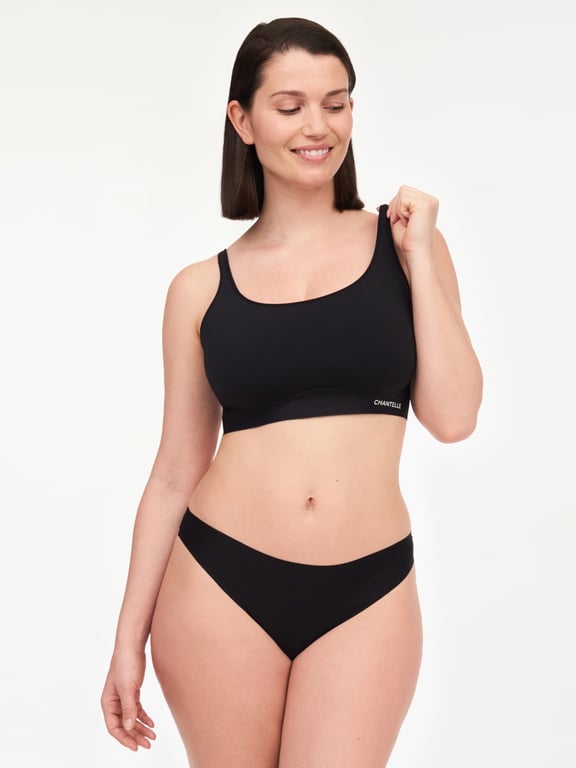 SoftStretch AIR Lounge Bra Black