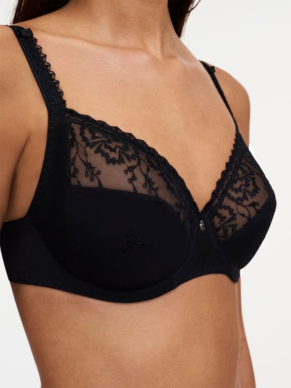 Every Curve Full Coverage Unlined Bra Black - 2