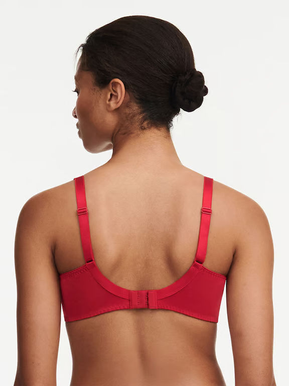Every Curve Full Coverage Unlined Bra Scarlet/Peach - 2