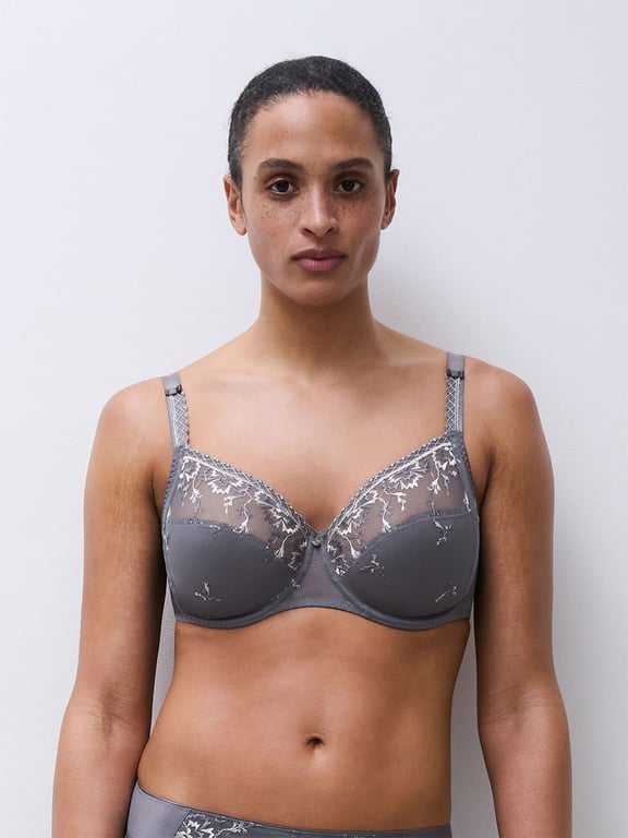 Chantelle | Every Curve - Every Curve Full Coverage Unlined Bra Frozen Grey - 1