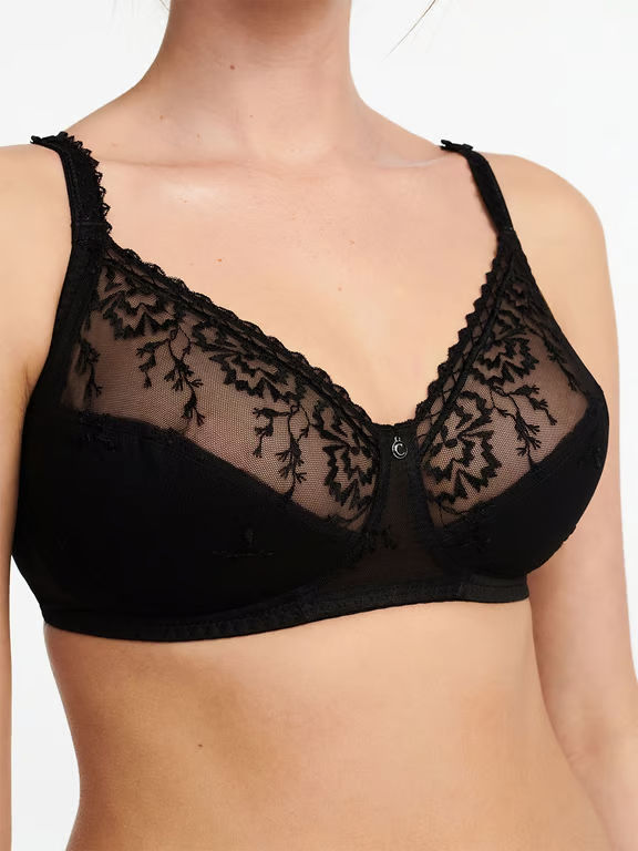 Every Curve Full Coverage Wireless Bra Black - 3