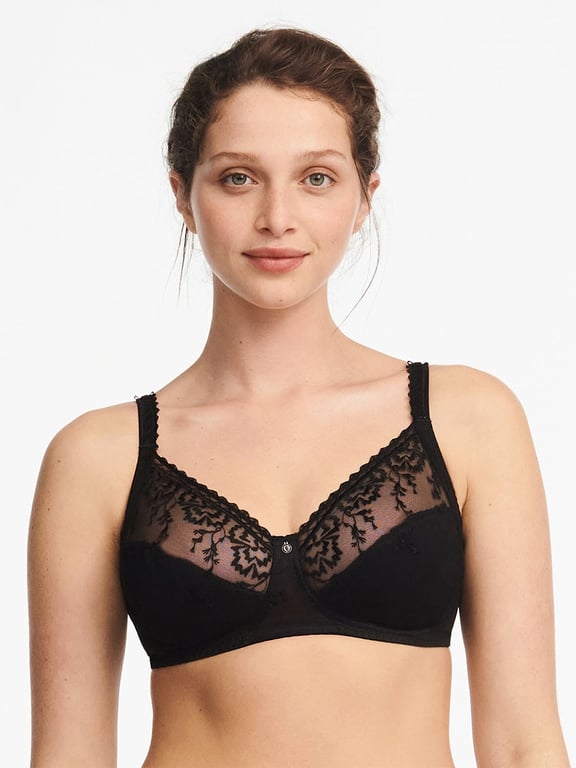 Chantelle | Every Curve - Every Curve Full Coverage Wireless Bra Black - 1