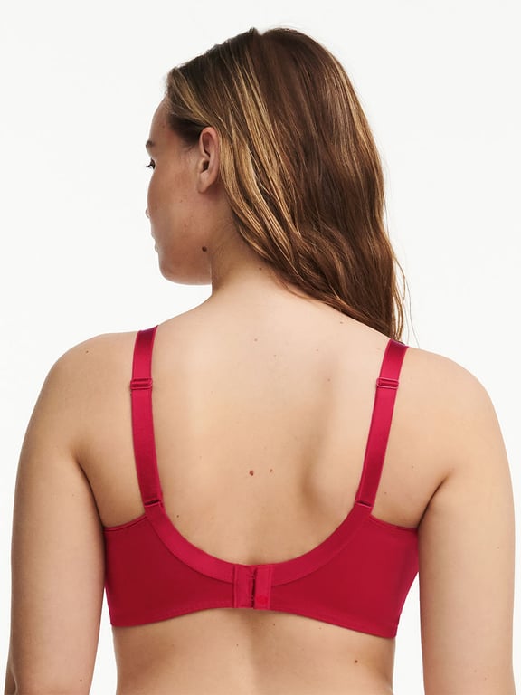 Chantelle | Every Curve - Every Curve Full Coverage Wireless Bra Scarlet/Peach - 2