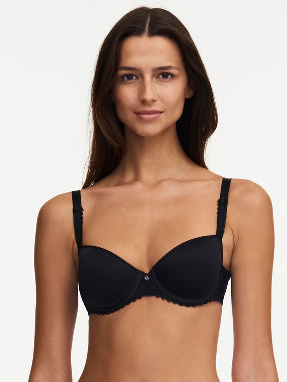Every Curve Demi Memory Foam Black - 0