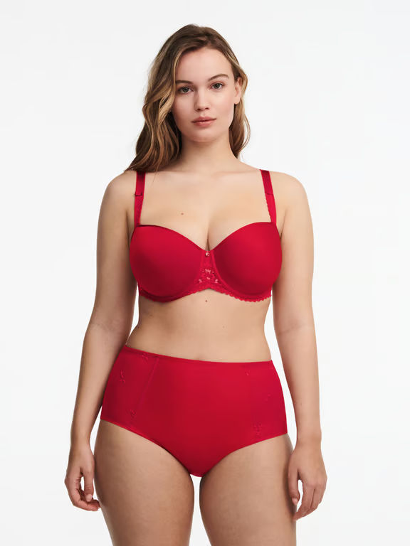 Every Curve Demi Memory Foam Scarlet/Peach - 3
