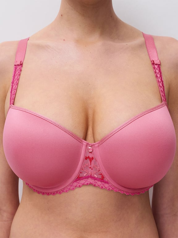 Every Curve Smooth Custom Fit Demi T-Shirt Bra Dahlia Multico - 3