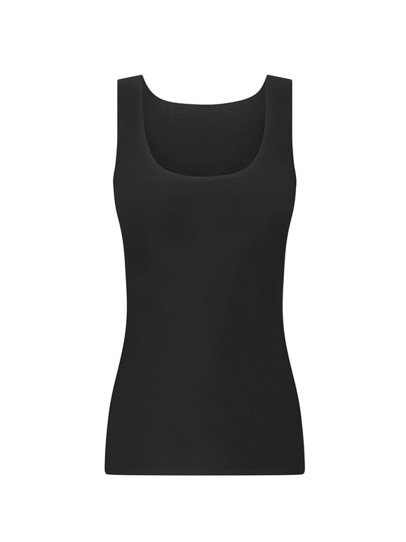 Softstretch | SoftStretch - Softstretch Padded Tank Top Black - 2