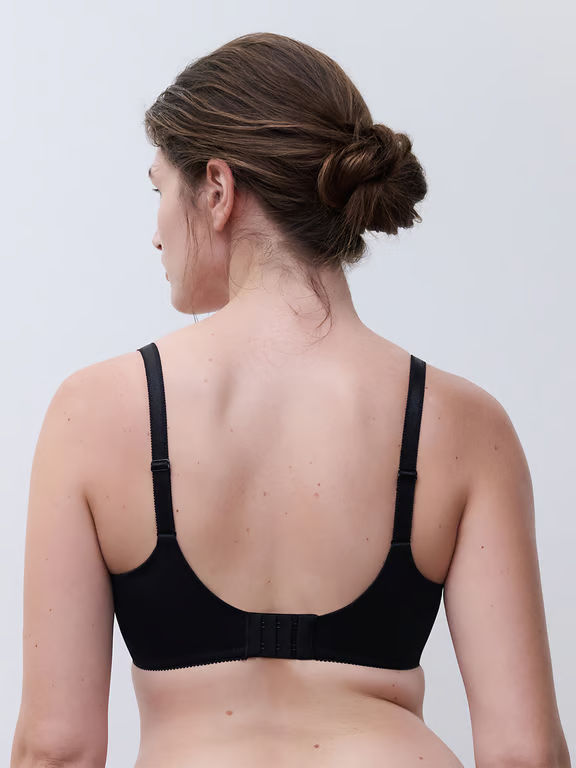 Maris Lace Full Coverage Unlined Bra Black - 3