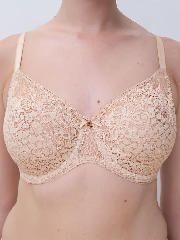 Maris Lace Full Coverage Unlined Bra Nude Blush - 4