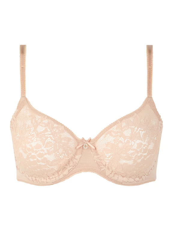 Chantelle | MARIS - Maris Lace Full Coverage Unlined Bra Nude Blush - 2