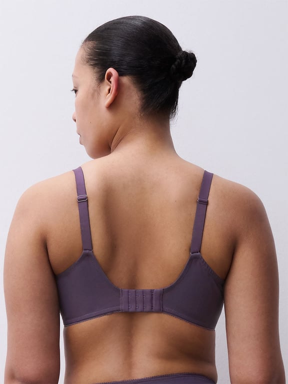 Maris Lace Full Coverage Unlined Bra Fatal Violet - 3