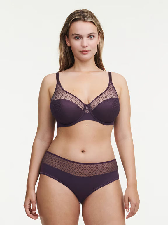 Norah Chic Underwire Bra Aubergine - 5