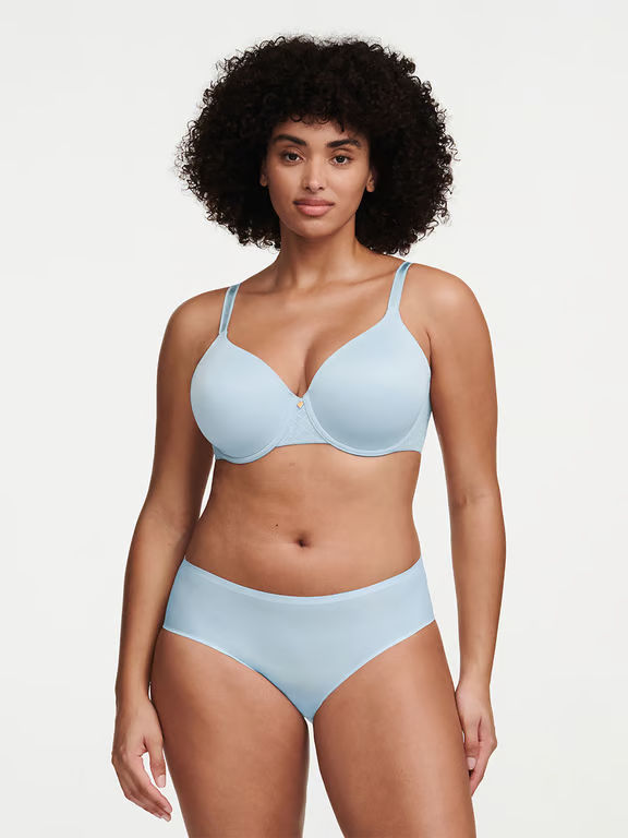 Norah Chic Comfort Flex T-Shirt Bra Slate Blue - 4