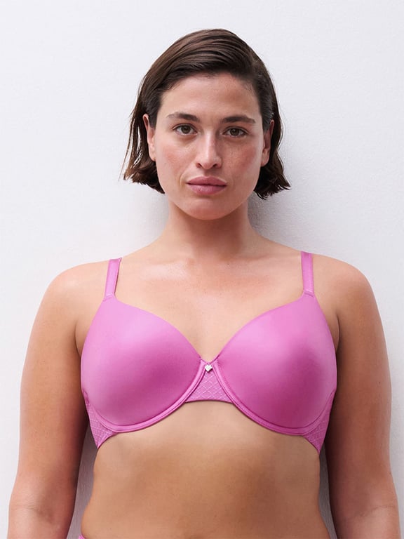 Chantelle Easy feel | Norah Chic - Norah Chic Comfort Flex T-Shirt Bra Rosebud - 1