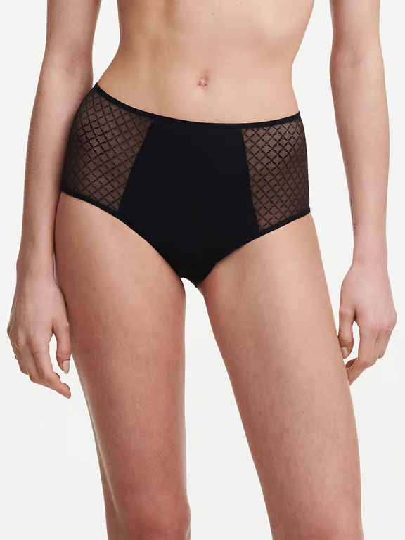 Norah Chic High Waist Full Brief Black - 0