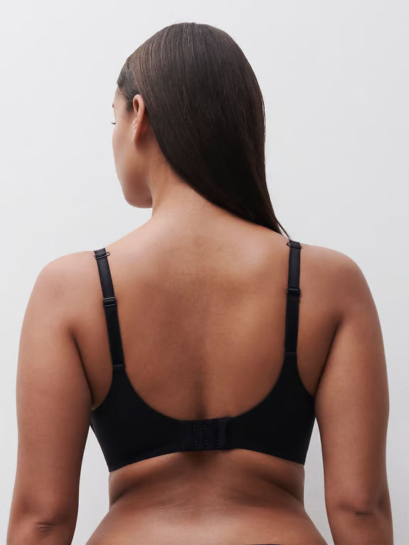 Norah Chic Plunge T-Shirt Bra Black - 3