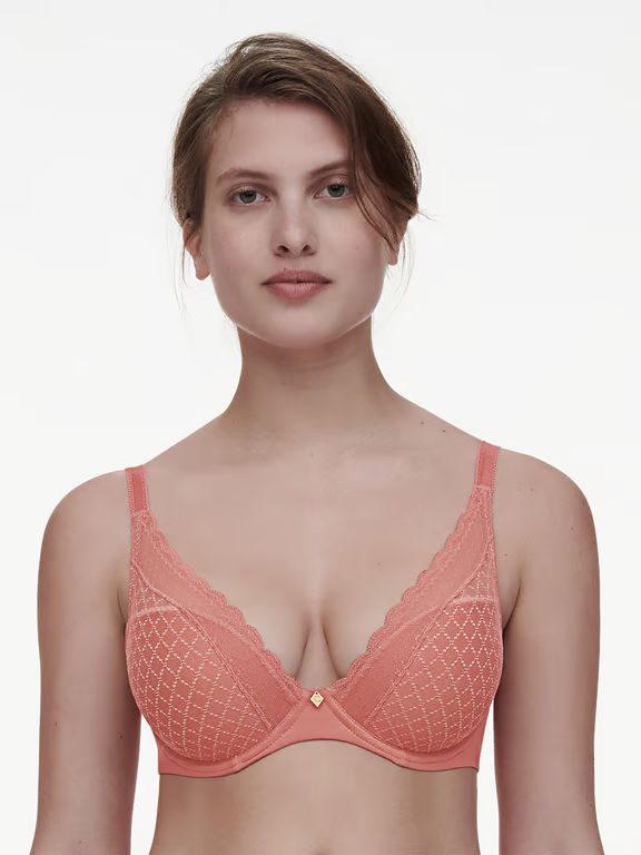 Norah Chic Plunge T-Shirt Bra Rose Canyon - 2