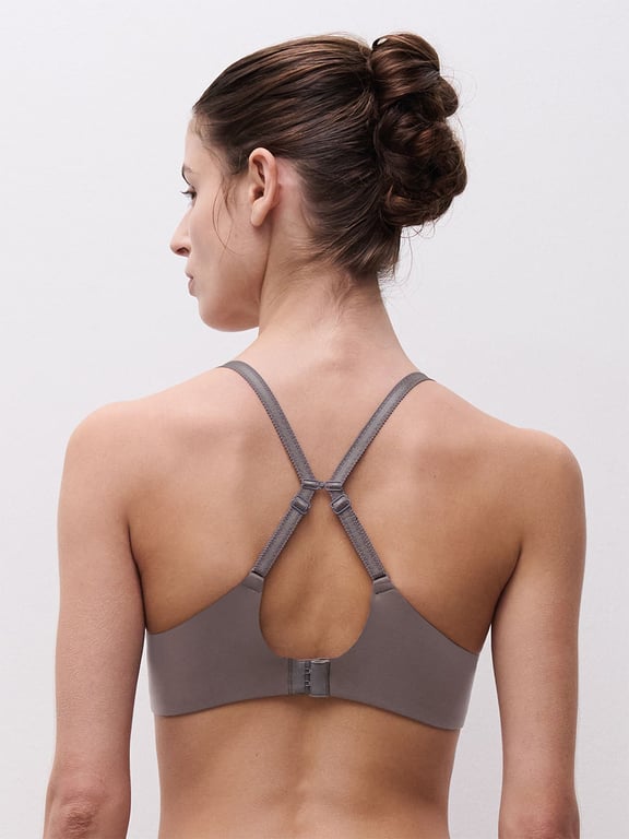 Norah Chic Plunge T-Shirt Bra Bronzed Taupe - 4