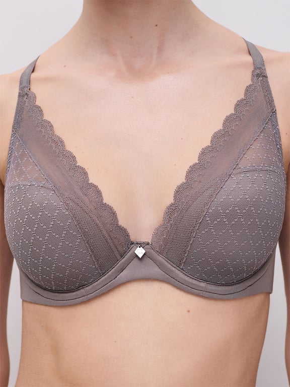 Norah Chic Plunge T-Shirt Bra Bronzed Taupe - 6