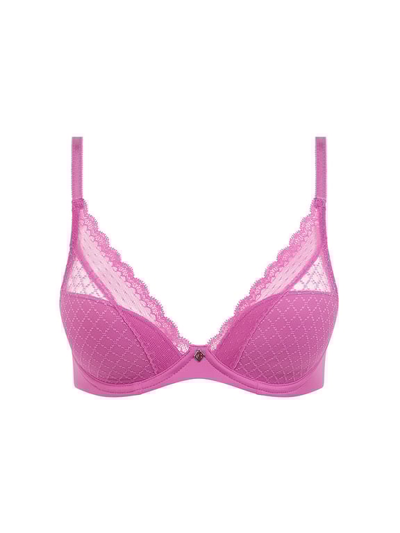 Chantelle Easy feel | Norah Chic - Norah Chic Plunge T-Shirt Bra Rosebud - 2