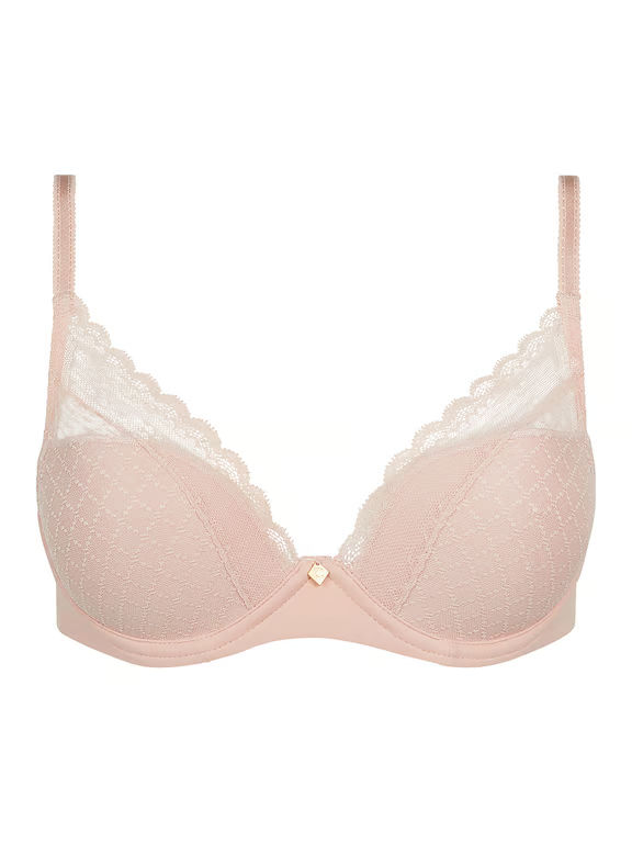 Chantelle | Norah Chic - Norah Chic Plunge T-Shirt Bra Nude Rose - 2