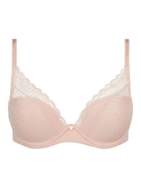 Chantelle | Norah Chic - Norah Chic Plunge T-Shirt Bra Nude Rose - 2