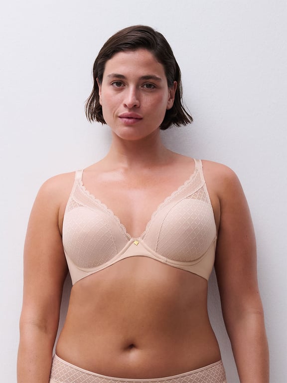 Norah Chic Plunge T-Shirt Bra Nude Rose - 2