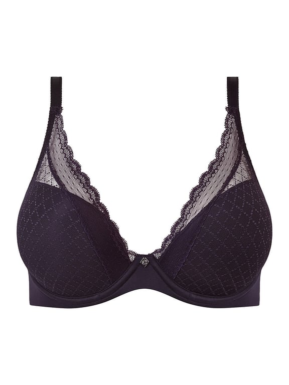 Chantelle | Norah Chic - Norah Chic Plunge T-Shirt Bra Ink - 2