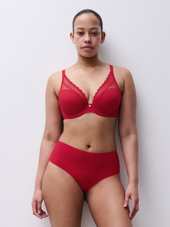 Norah Chic Plunge T-Shirt Bra Poppy - 5