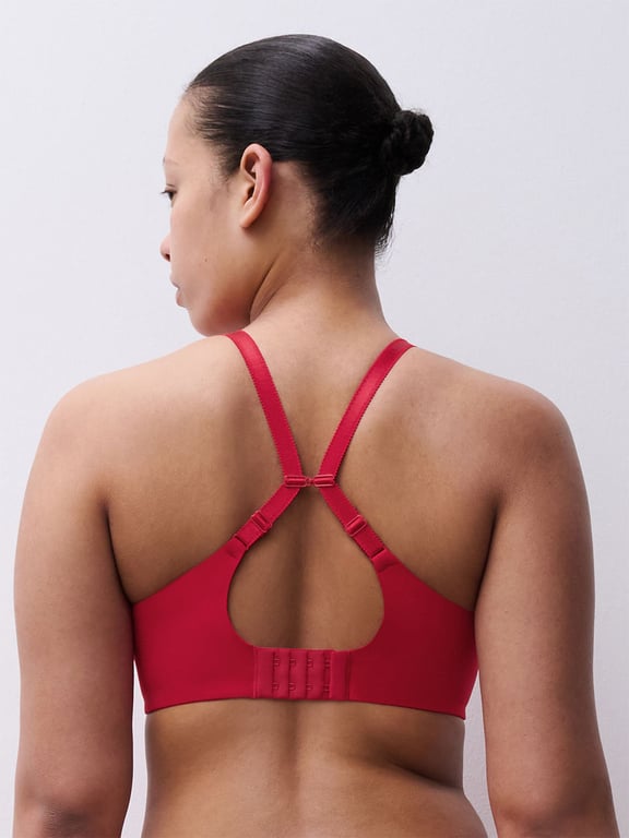 Norah Chic Plunge T-Shirt Bra Poppy - 3