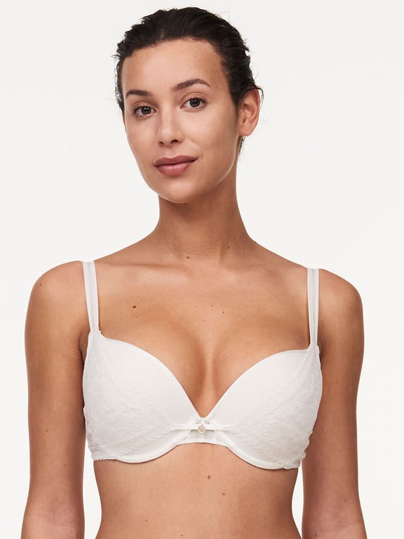 Passionata by Chantelle Womens White Nights Push Up Bra Size 32C in White  at  Women's Clothing store