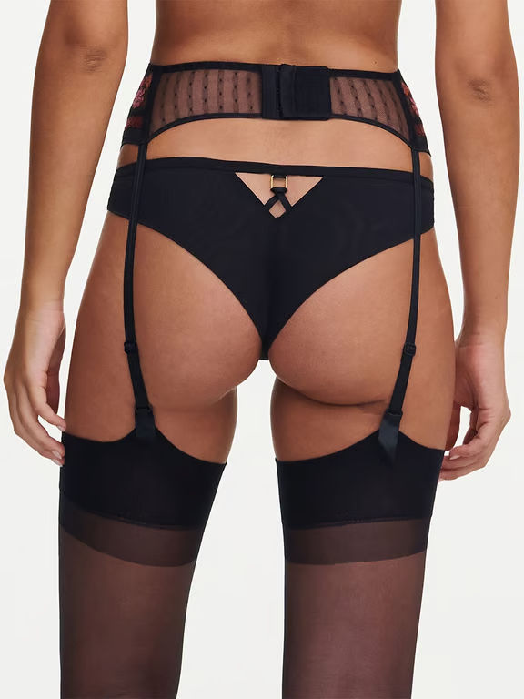 Chantelle | New Romance - New Romance Waist Cincher Noir Fleurs Multicolor - 2