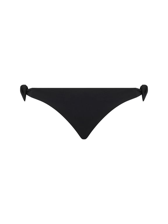 Icon Side Tie Bikini Swim Bottom Black