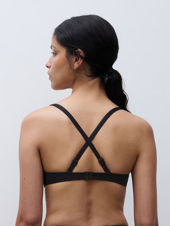 Icon Demi Underwire Swim Top Black - 3