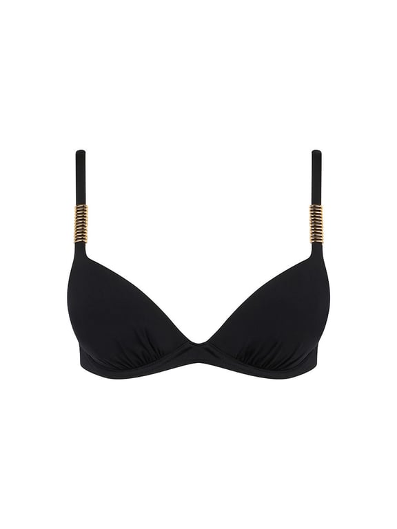 Chantelle | ICON - Icon Push-Up Plunge Swim Top Black - 2