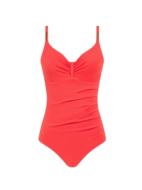 Chantelle | ICON - Icon Underwire Swimsuit Bright Coral - 2