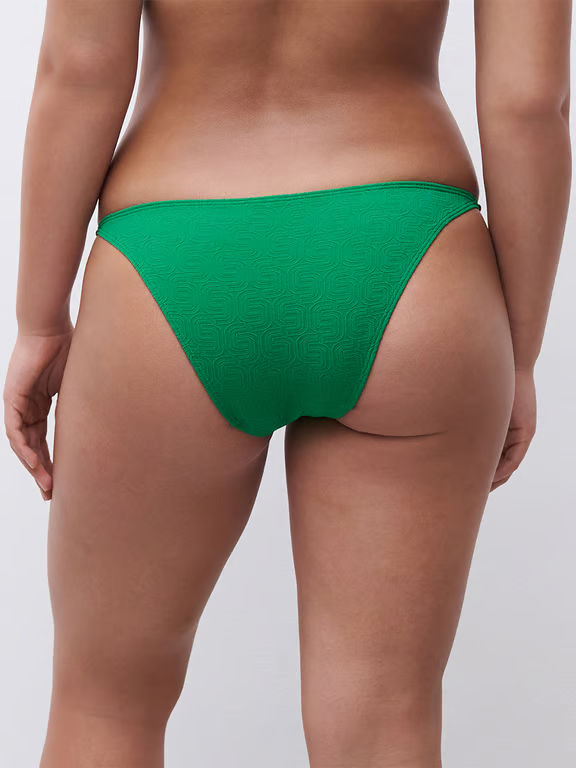Hera Low Rise Bikini Swim Bottom Emerald Green - 2