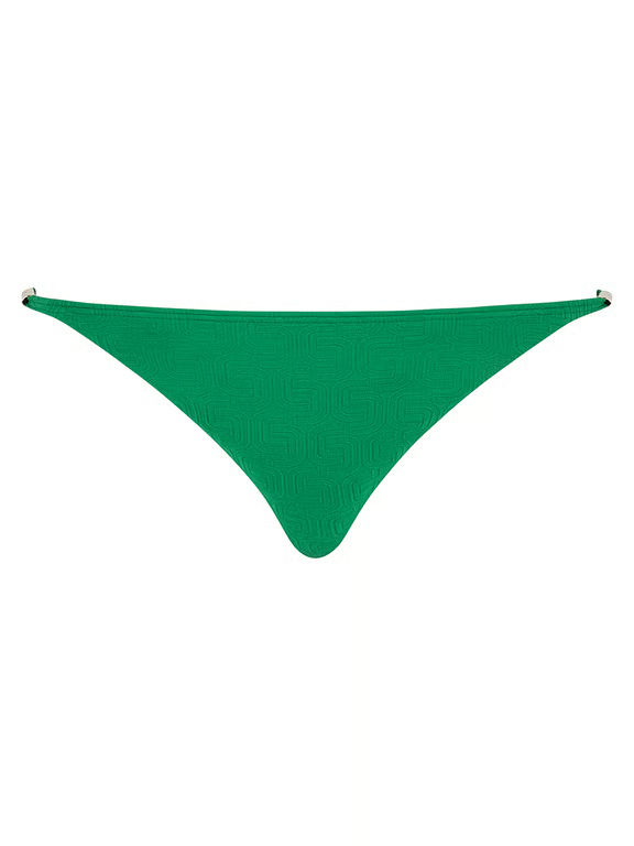 Hera Low Rise Bikini Swim Bottom Emerald Green - 1