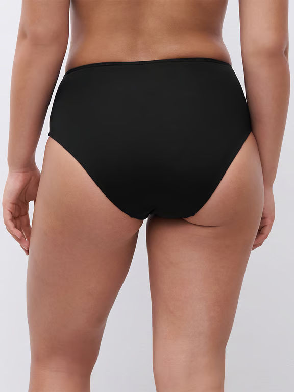 Eclipse Brief Swim Bottom Black - 2
