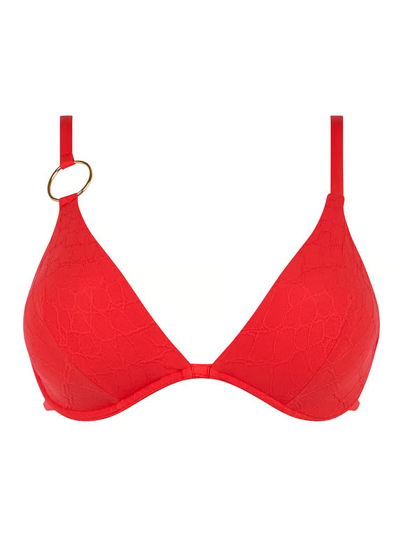 Chantelle | ECLIPSE - Eclipse Plunge Underwire Swim Top Amazon Red - 2