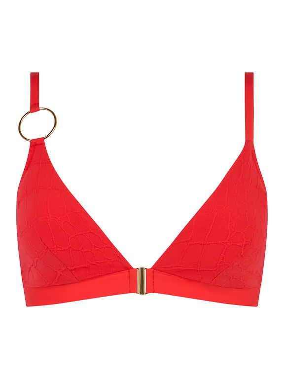 Chantelle | ECLIPSE - Eclipse Triangle Swim Top Amazon Red - 2