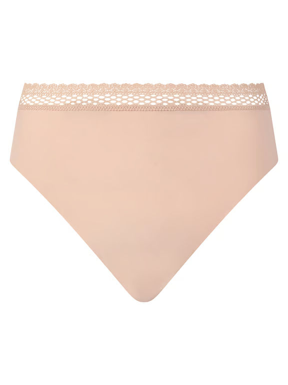 Cozy Chic High Cut Brief Clay Nude - 1