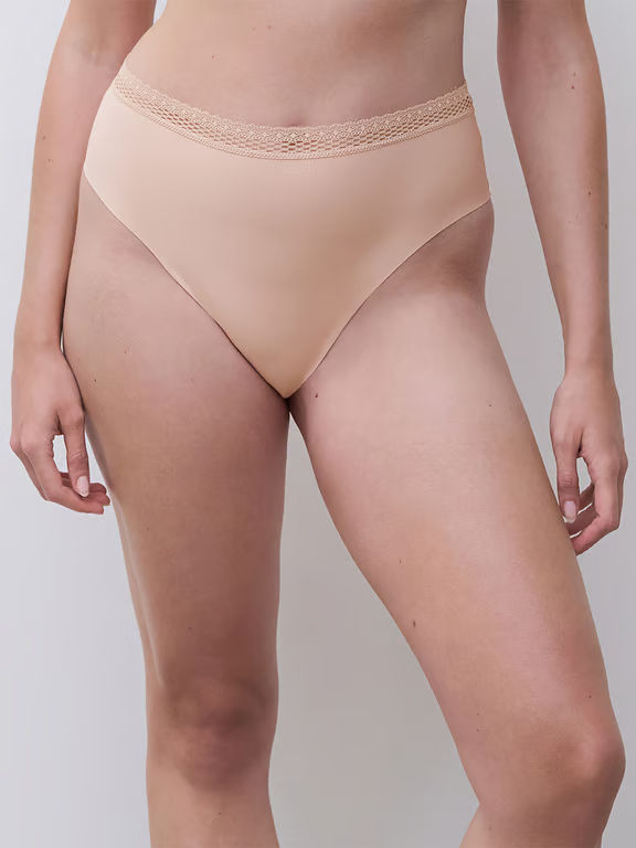 Cozy Chic High Cut Brief Clay Nude - 0