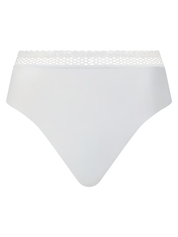 Cozy Chic High Cut Brief White - 1