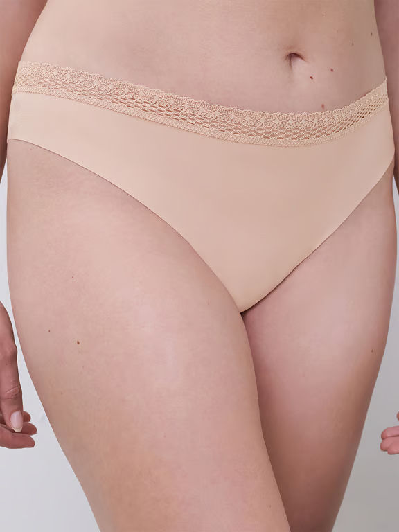 Cozy Chic Thong Clay Nude - 3