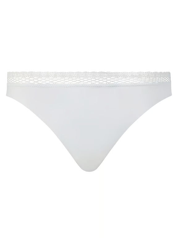 Cozy Chic Thong White - 1