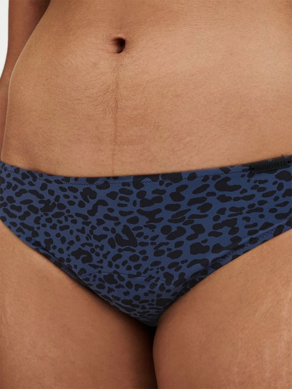 Essential Leakproof Bikini Blue Leopard - 2